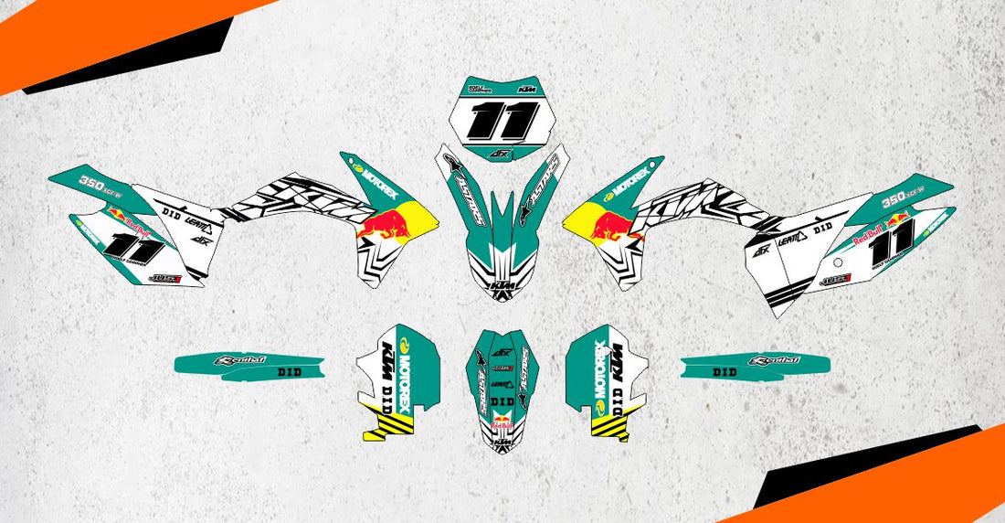 The Importance of Using the Correct Vinyl and Proper Templates When Making MX & ATV Decal Kits Direct Designs