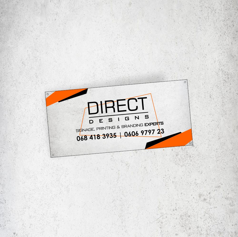 1.3m x 0.65m PVC Banner 1.3mx0.65m, Large Format Printing, PVC Banner Direct Designs