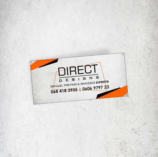 1.3m x 0.65m PVC Banner 1.3mx0.65m, Large Format Printing, PVC Banner Direct Designs