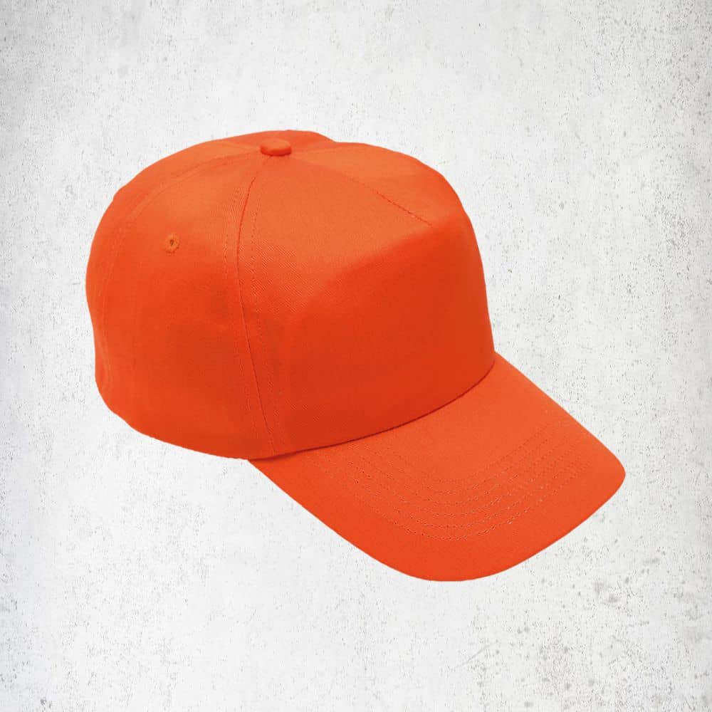 5 Panel Cotton with Hard Front Cap (HW001) Apparel, Caps, Clothing, Headwear Direct Designs