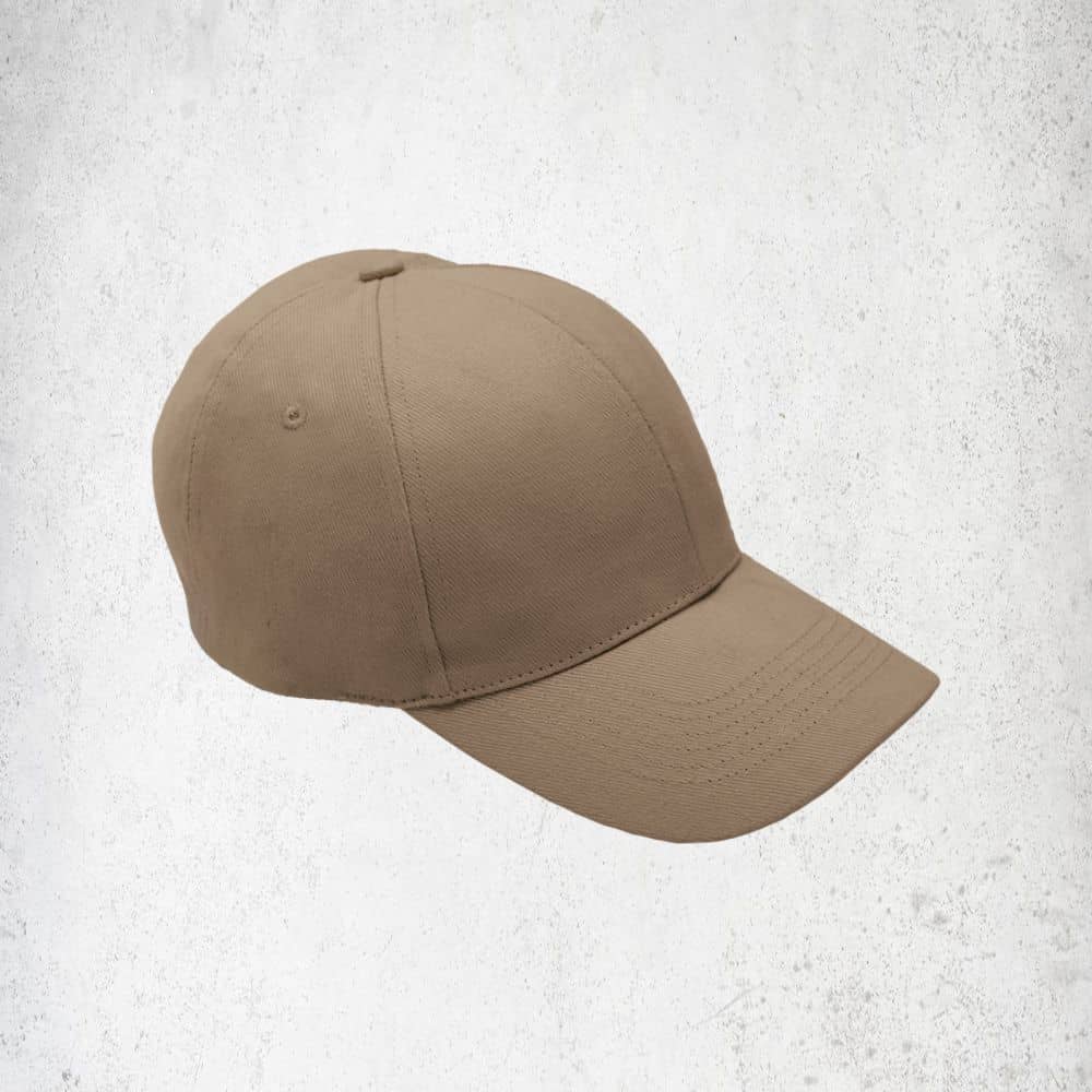 6 Panel Brushed Cotton Cap (HW003) Apparel, Caps, Clothing, Headwear Direct Designs