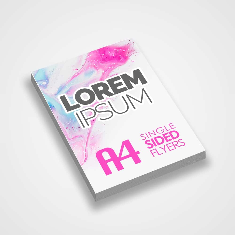 A4 Flyers A4 Flyers, Double Sided, Flyers, Gloss, Single Sided Direct Designs
