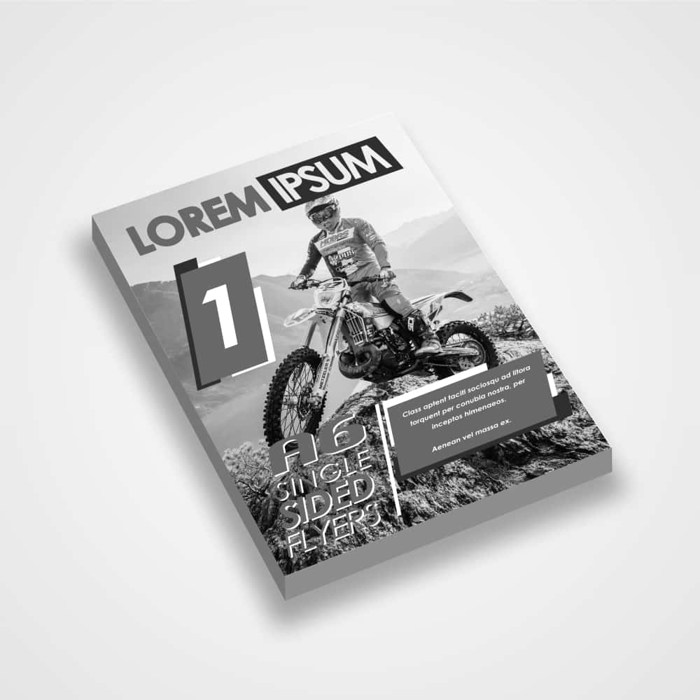 A6 Flyers A6 Flyers, Double Sided, Flyers, Gloss, Single Sided Direct Designs