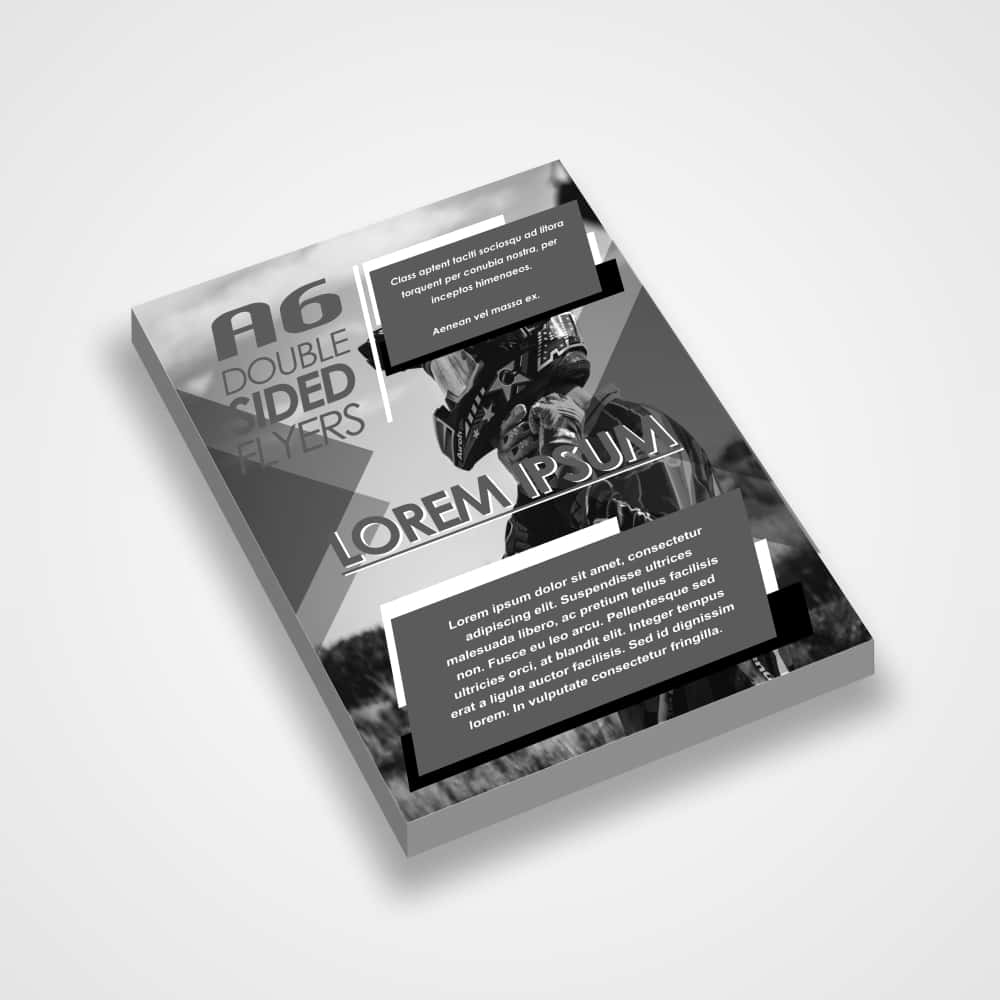 A6 Flyers A6 Flyers, Double Sided, Flyers, Gloss, Single Sided Direct Designs