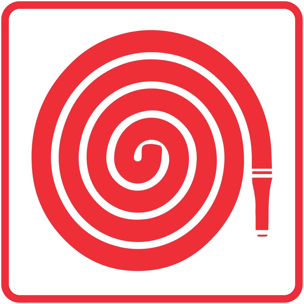 FB3 - Fire Hose Reel Safety Sign 190x190, 290x290, 440x440, 660x660, ABS, ChromaDek, Fire Safety, Reflective, Safety Sign Direct Designs