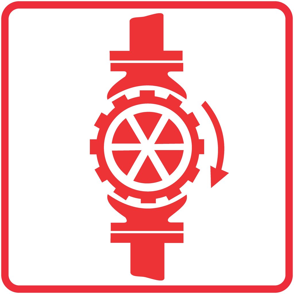 FB6 - Sprinkler Stop Valve Safety Sign 190x190, 290x290, 440x440, 660x660, ABS, ChromaDek, Fire Safety, Reflective, Safety Sign Direct Designs