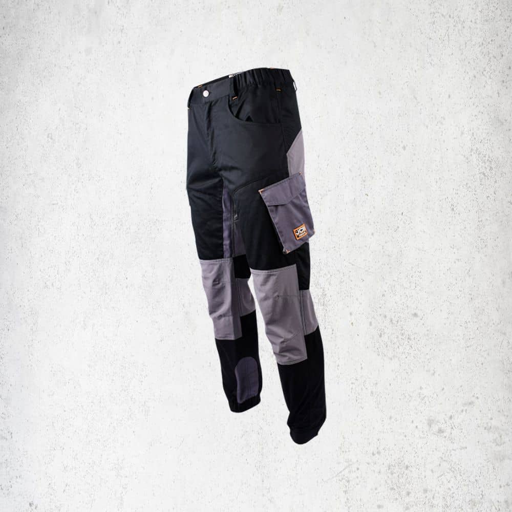 JCB Stretch Tech Trousers (JCB-06) Apparel, JCB Footwear, JCB Workwear, Trousers / Pants / Shorts Direct Designs