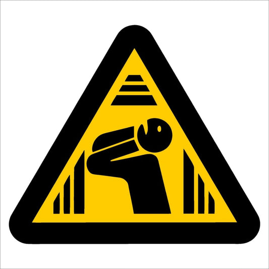 WW28 - Beware of Confined Space Safety Sign 190x190, 290x290, 440x440, 660x660, ABS, ChromaDek, Hazard Sign, Reflective, Safety Sign Direct Designs