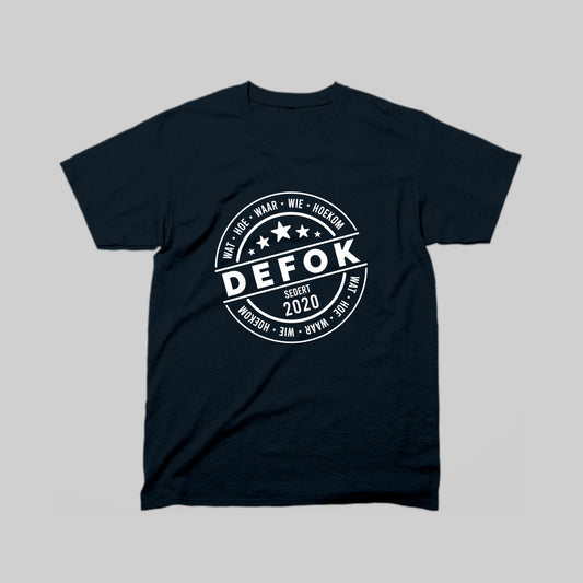 DEFOK Alternatiewe Ronde Logo T-Hemp