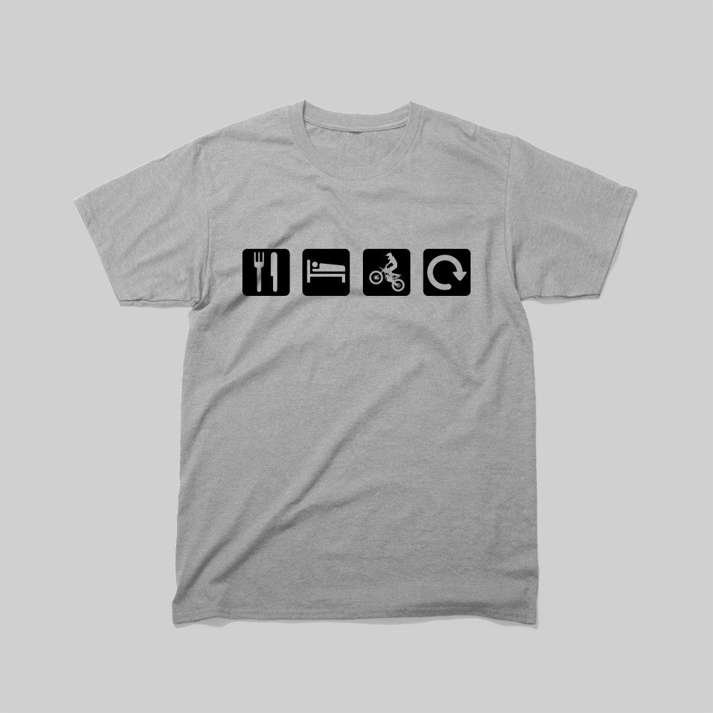 DEFOK Eet, Slaap, Veldryfiets, Herhaal