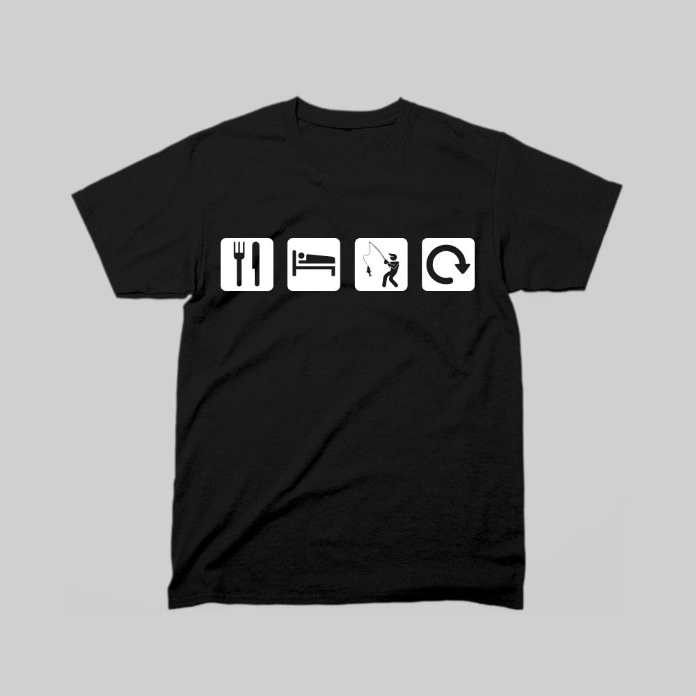 DEFOK Eet, Slaap, Visvang, Herhaal