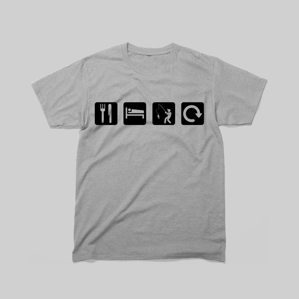 DEFOK Eet, Slaap, Visvang, Herhaal