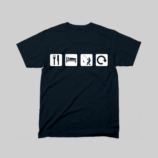 DEFOK Eet, Slaap, Visvang, Herhaal