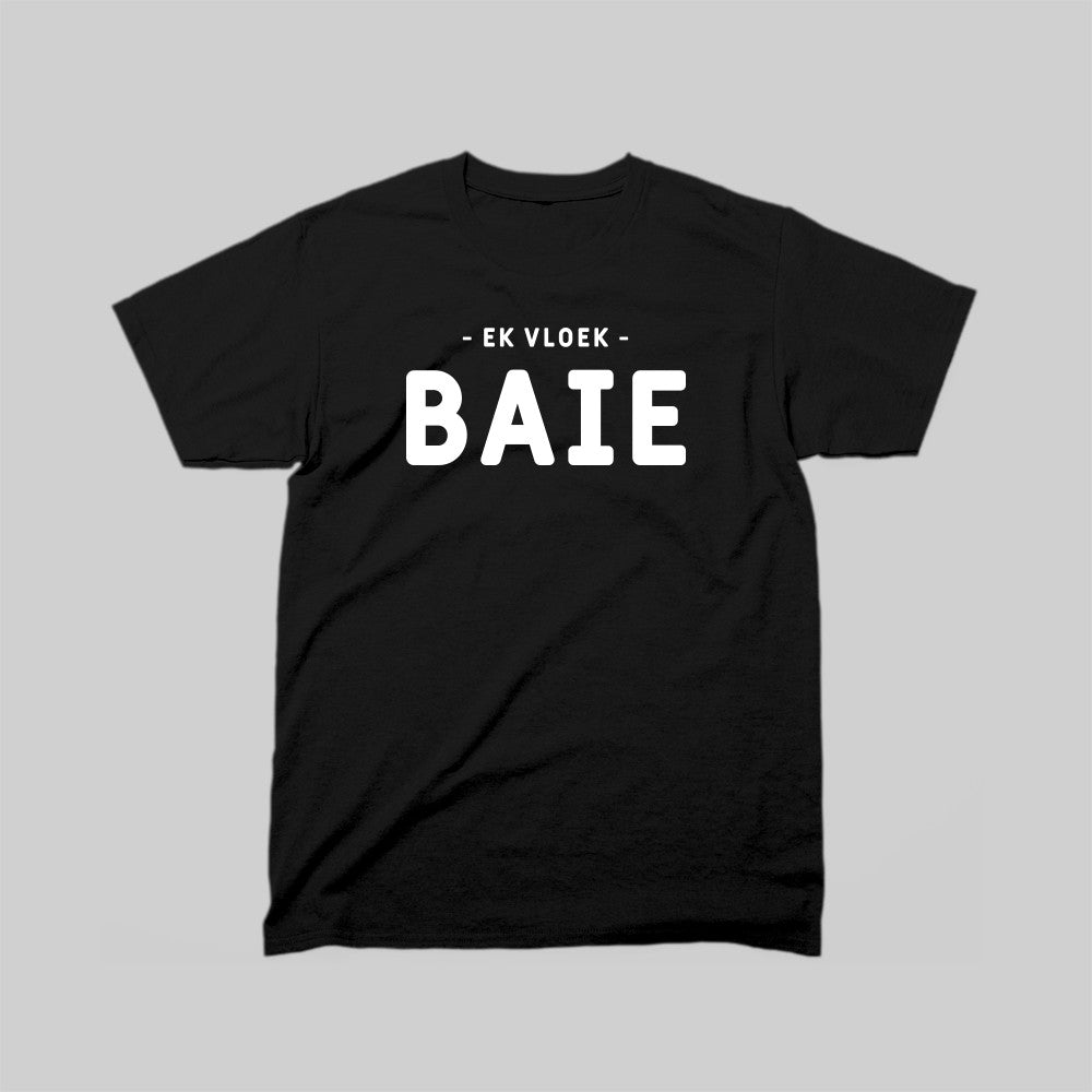 DEFOK Ek Vloek Baie T-Hemp (Skoon)