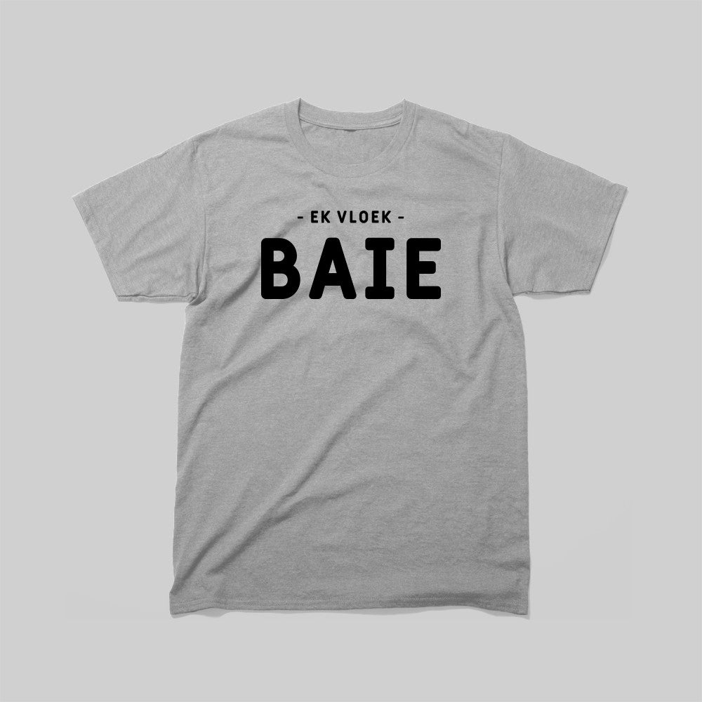 DEFOK Ek Vloek Baie T-Hemp (Skoon)