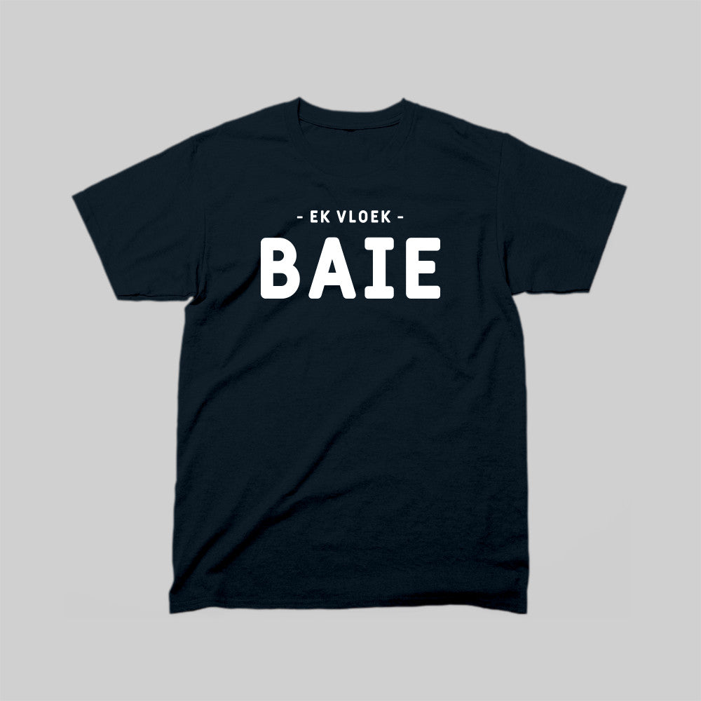 DEFOK Ek Vloek Baie T-Hemp (Skoon)