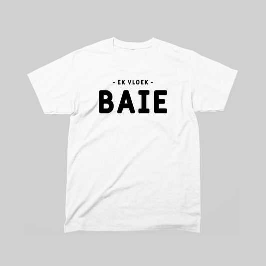 DEFOK Ek Vloek Baie T-Hemp (Skoon)