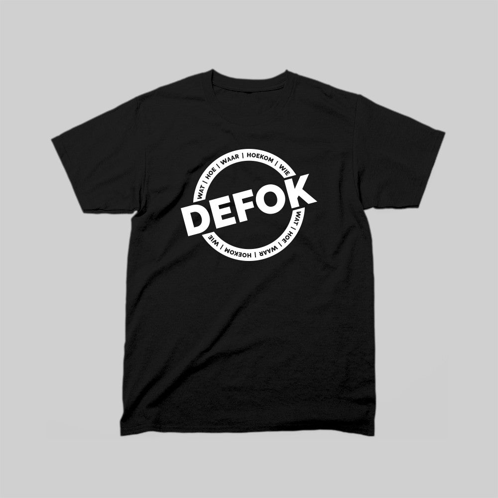 DEFOK Ronde Logo T-Hemp