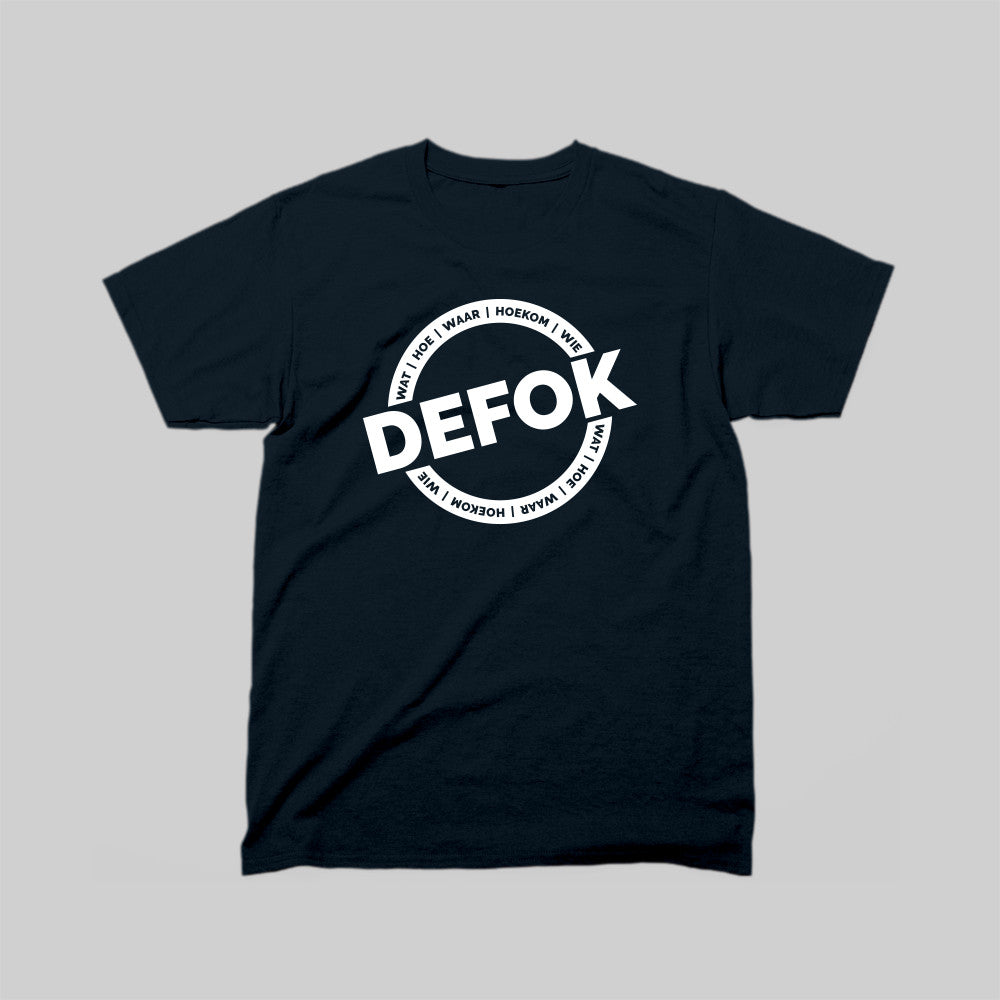 DEFOK Ronde Logo T-Hemp