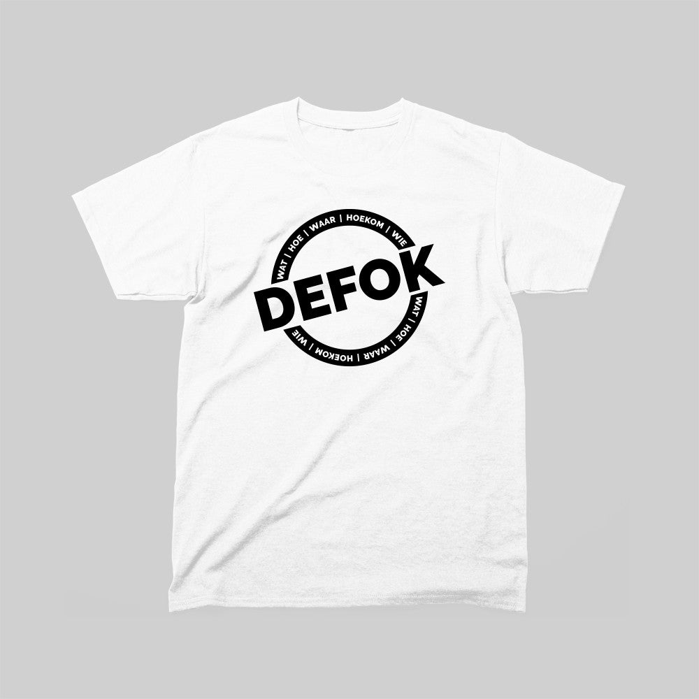 DEFOK Ronde Logo T-Hemp