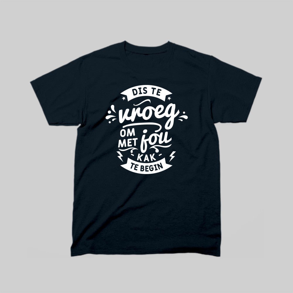 DEFOK Dis Te Vroeg Om Met Jou Kak Te Begin