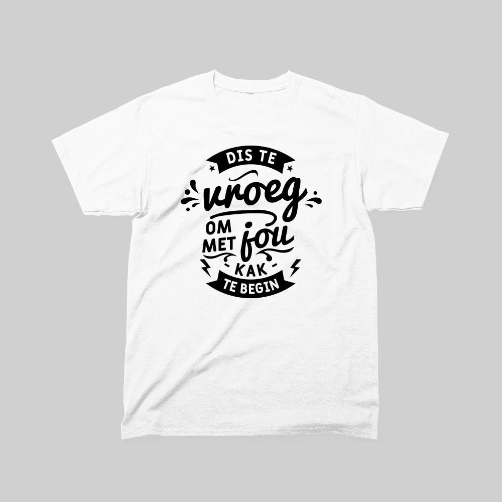 DEFOK Dis Te Vroeg Om Met Jou Kak Te Begin