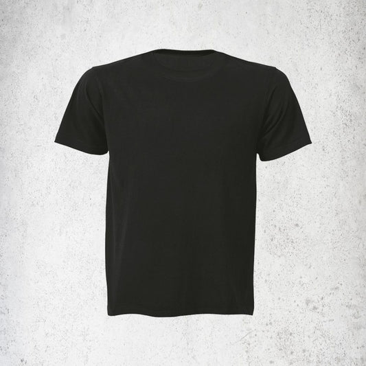 140g Wise-Buy 100% Cotton T-Shirt Promo Fit (140WBT) - Black