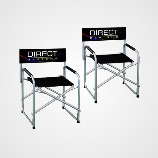 Directors Chairs Director's Chairs, Display Media Direct Designs