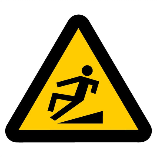 WW16 - Beware of Slippery Walking Surface Safety Sign 190x190, 290x290, 440x440, 660x660, ABS, ChromaDek, Hazard Sign, Reflective, Safety Sign Direct Designs