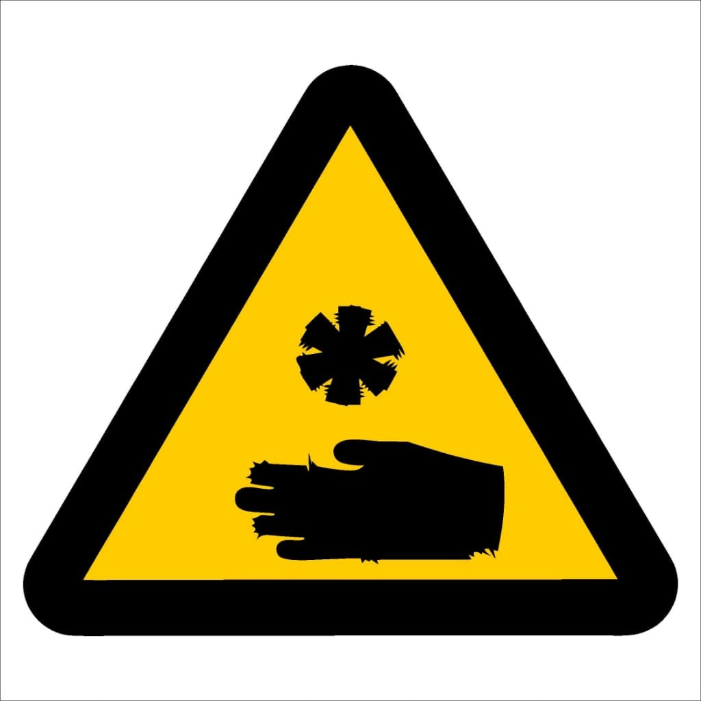 WW18 - Beware of Cold Burns Safety Sign 190x190, 290x290, 440x440, 660x660, ABS, ChromaDek, Hazard Sign, Reflective, Safety Sign Direct Designs