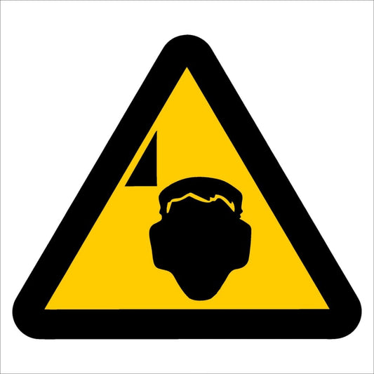 WW36 - Mind Your Head Safety Sign 190x190, 290x290, 440x440, 660x660, ABS, ChromaDek, Hazard Sign, Reflective, Safety Sign Direct Designs