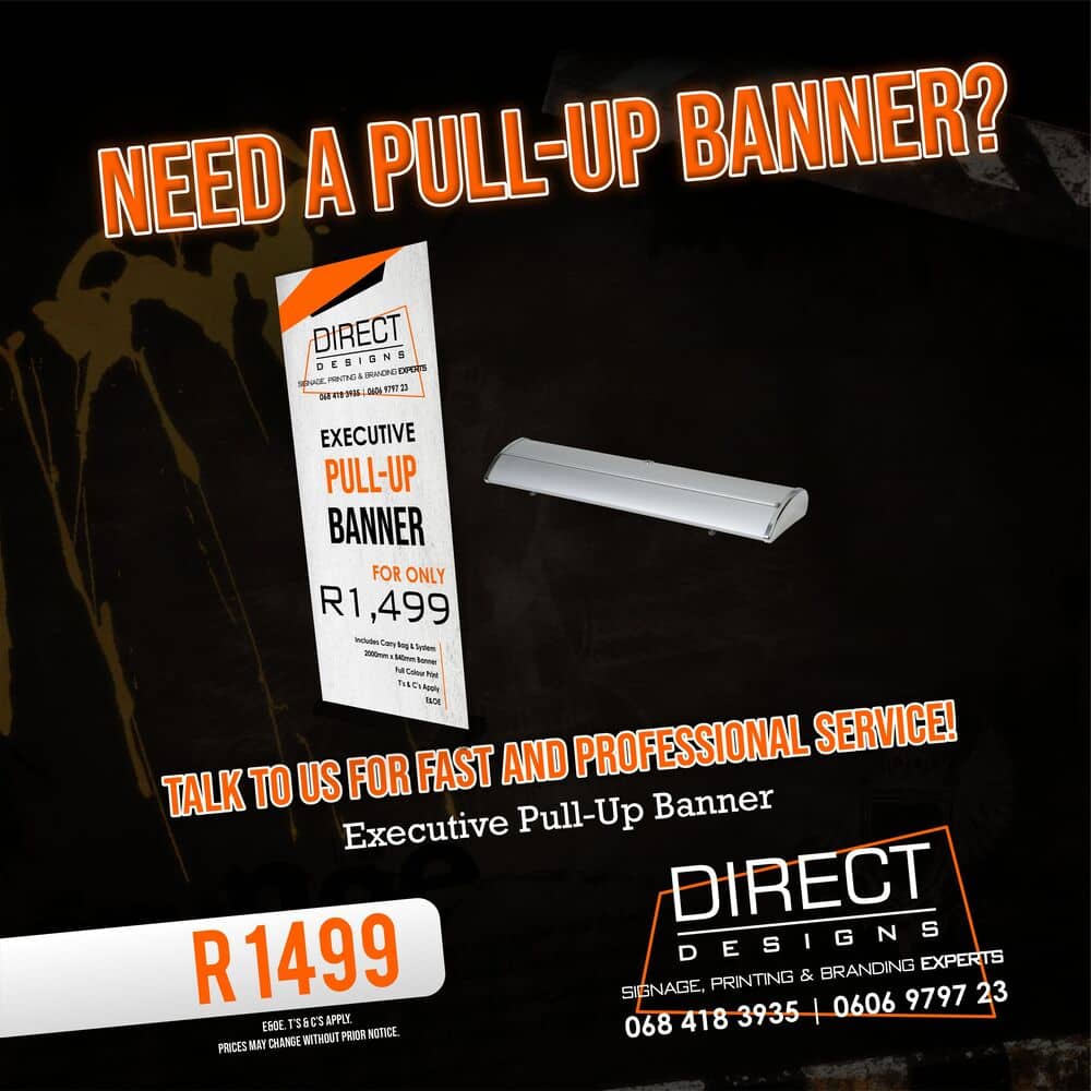 Executive Pull-Up Banner